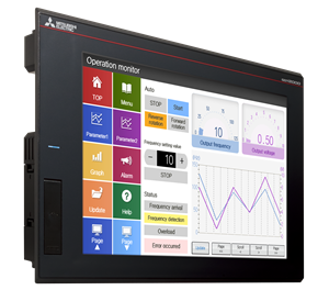 Mitsubishi HMI products images